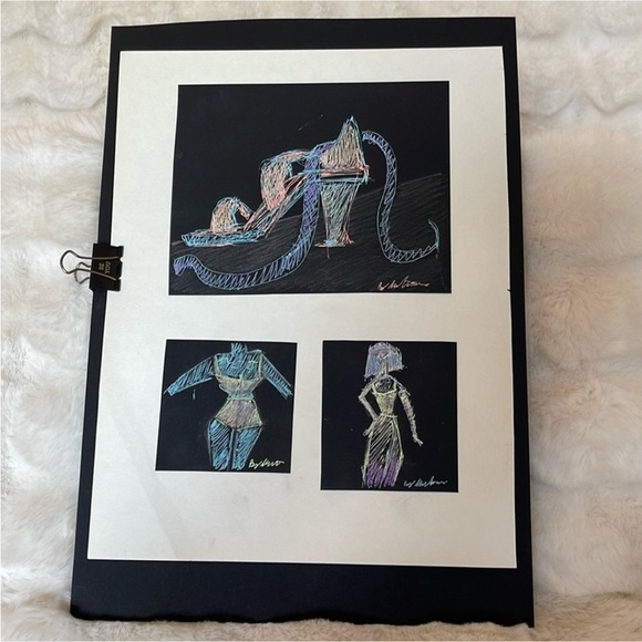 HANDCRAFTED fashion like sketch by me 
New with my own personal tags once NWT - Picture 1 of 9